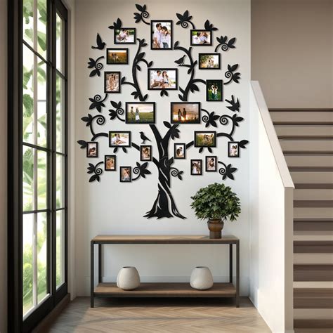 Entryway Wall Art, Large Photo Tree Wall Art, Entryway Art, Home Decor ...