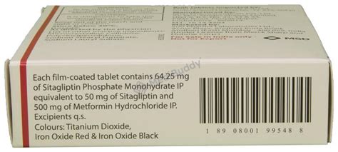 Istamet 50mg/500mg Tablet: Price, Uses, Side Effects & How to Use ...