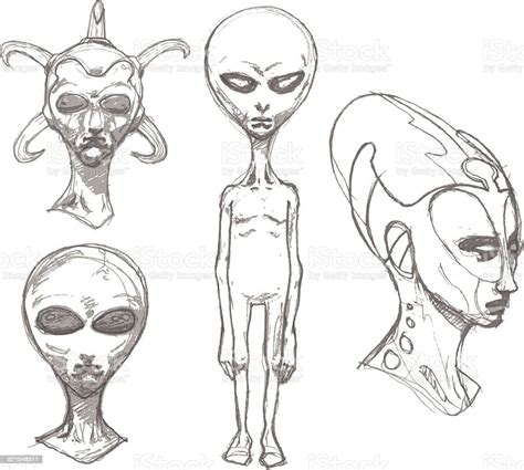 Image result for Alien Dibujo Realista