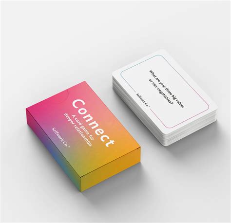 Connect Card Game | Deep Conversations Made Easy – Selfwork Co