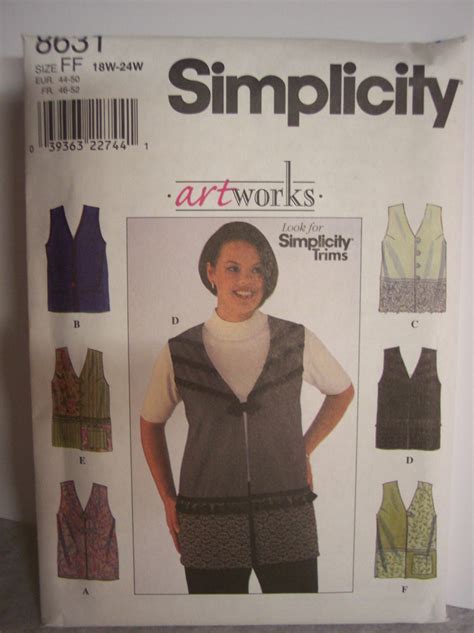 Simplicity Pattern Instructions Free 的图像结果