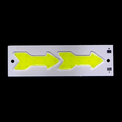 3.7v - 4V Single Arrow Shape COB led light [ Color - Cool White ]
