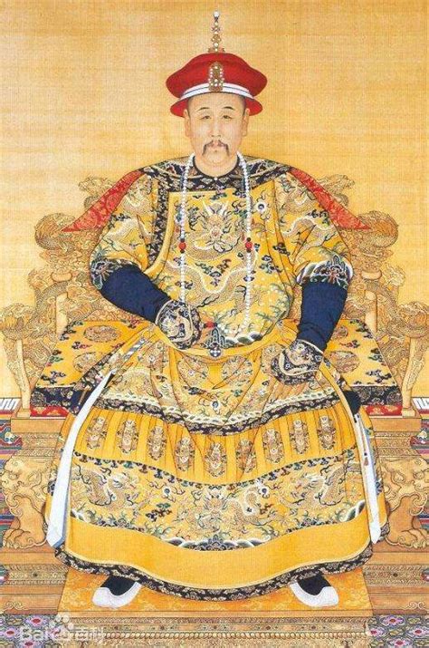 清朝皇帝列表及简介，清朝12位皇帝画像_绿色文库网