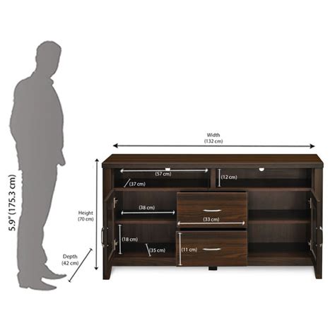Buy Nilkamal Jonas Engineered Wood TV & Entertainment Unit (Classic ...