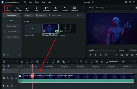 Filmora Tutorial - Rapper With Light Effects