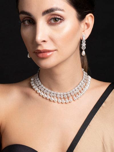 Buy Imitation Jewellery Online | Oxidised Jewellery Set Online - Rubans