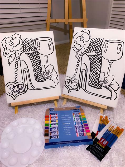 Paint & Sip Kits at Thelma Guerrero blog