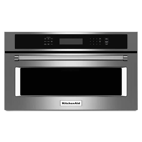 Kitchenaid 30" Built-in Microwave Oven W/ Convection Cooking, Stainless ...
