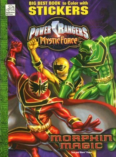 Buy Power Rangers Mystick Force Morphin Magic Book Online at Low Prices ...