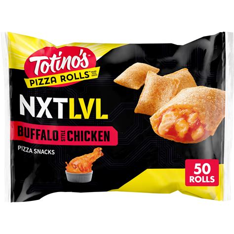 Totino's Pizza Rolls, NXTLVL Buffalo Style Chicken Flavored, Frozen ...