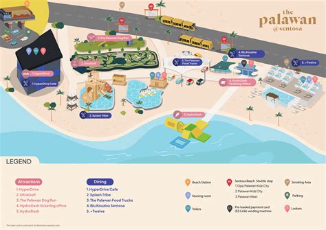Plan Your Visit - The Palawan @ Sentosa