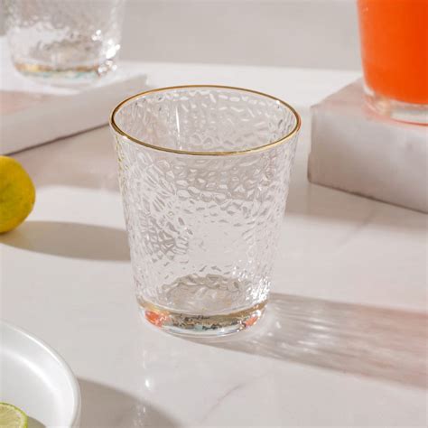 Pebble Textured Short Tumbler Set Of 6 250 ml Online - Premium Tumbler ...