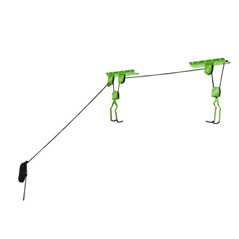 Leisure Sports Rad Sportz 2 Bike Hoists with 100lb Capacity 2-Bike ...