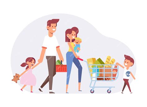 Go to the Supermarket Cartoon 的图像结果