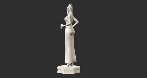 Scarlet - Final Fantasy 7 3D Print Figure 3D model 3D printable | CGTrader