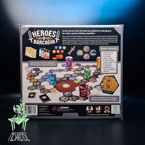 [Original] Heroes of Barcadia Board Game - Mesaverse