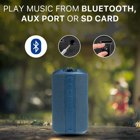 Ambrane BT-83 Blue Portable Bluetooth Speaker Online