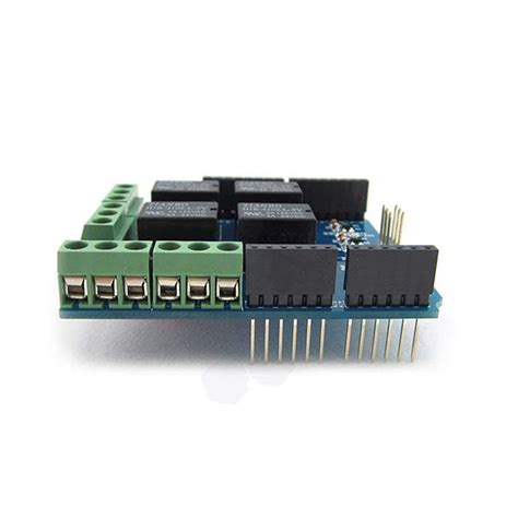 4 Channel 5V Relay Module Shield for Uno | Robodo
