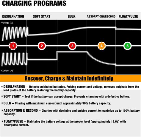 Buy MOTOPOWER MP00205B 12V 1000mA Automatic Battery Charger, Battery ...