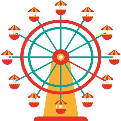Download Clip Art Transparent Download Carnival Ferris Wheel ...