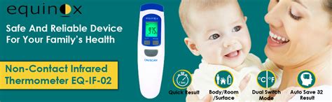 Equinox Non-Contact Infrared Thermometer EQ-IF-02 : Amazon.in: Health ...