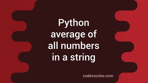 Python How to Find Average 的图像结果