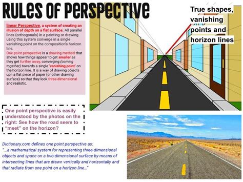 Image result for One Point Perspective Explained