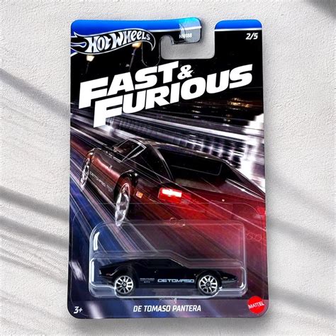 Hot Wheels - Premium 1:64 - De Tomaso Pantera - Fast & Furious Racing ...