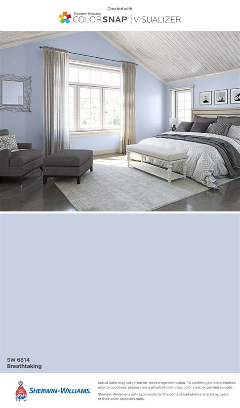 Master Bedroom: Breathtaking (SW 6814).Sherwin-Williams | Bedroom paint ...