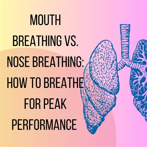 Mouth Breathing vs Nose Breathing: Is There a Right Way to Breathe? - Nourish Fit