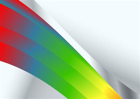 Abstract Red Green and Blue Brochure Design Template