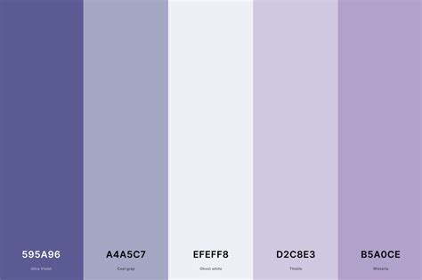 25 best lavender color palettes with names and hex codes – Artofit