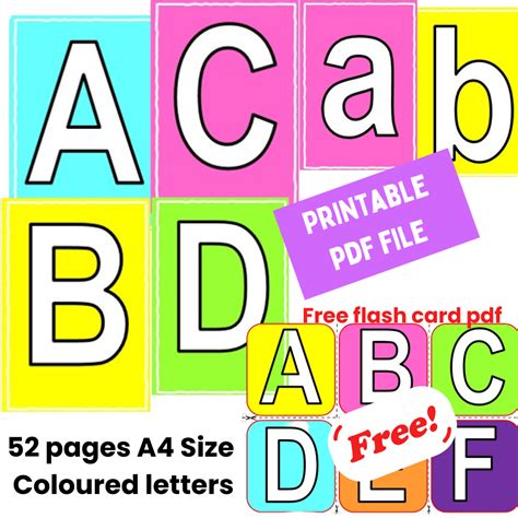 Large Alphabet Letters Printable Printable Boho Neutral Spotty Large