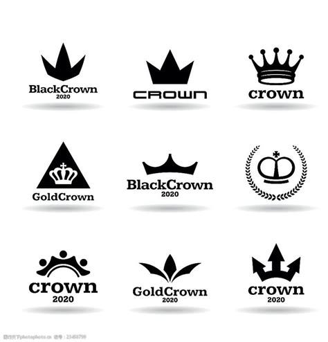 皇冠logo图片-图行天下素材网
