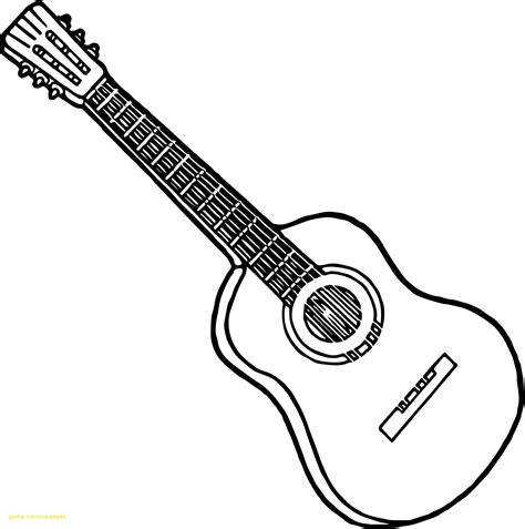 Electric Guitar Coloring Page at GetColorings.com | Free printable ...
