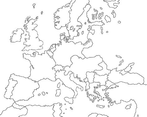 Map Of Europe 1914 Printable