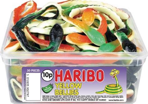 Haribo Yellow Bellies 30 Tub | Desertcart INDIA