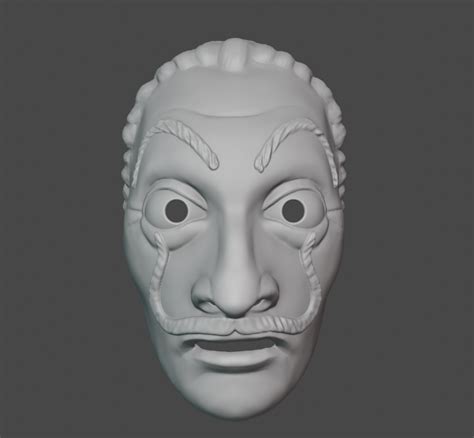 Money Heist Mask PNG 的图像结果