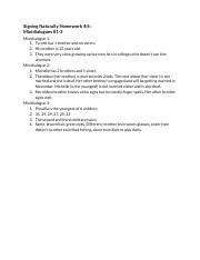 Image result for Sign Naturally Homework Unit 2.9 Mini-Dialogues