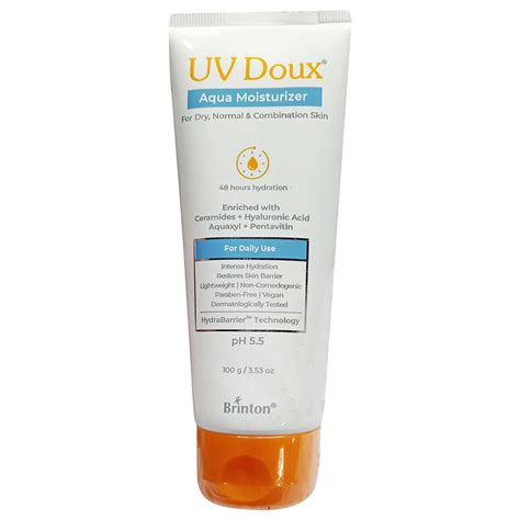Buy UV Doux Ph 5.5 Aqua Moisturuzer, 100 gm | 19 Minutes Delivery ...