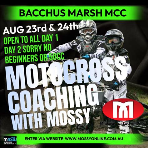 Bacchus Marsh MCC Motocross coaching with Mossy !!, Bacchus Marsh ...