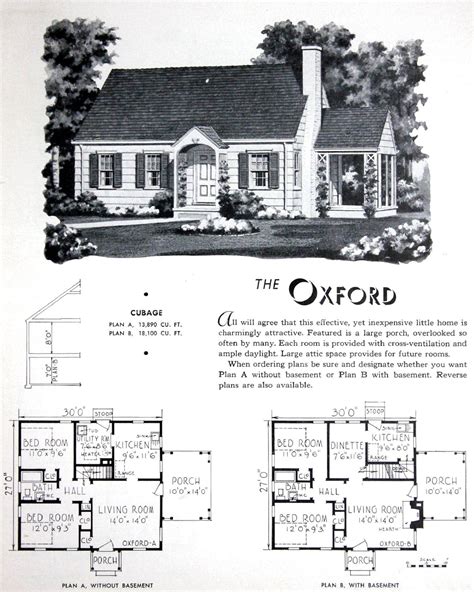 Vintage House Plans: 1940s Starter Home