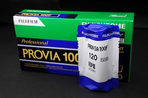 Fujifilm Provia 100F Professional - 120 Color Reversal Film (1 Roll ...