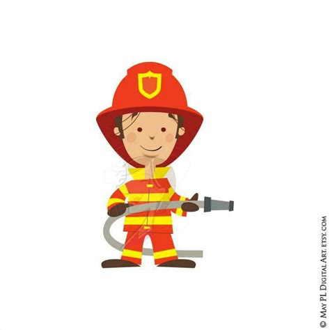 I have finished my Firefighter clip art set!!! Excited to include this ...