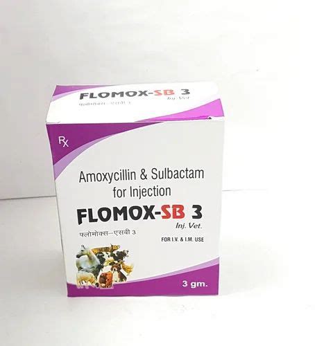 Amoxicillin And Sulbactam For Injection - 3 Gram Amoxicillin And ...