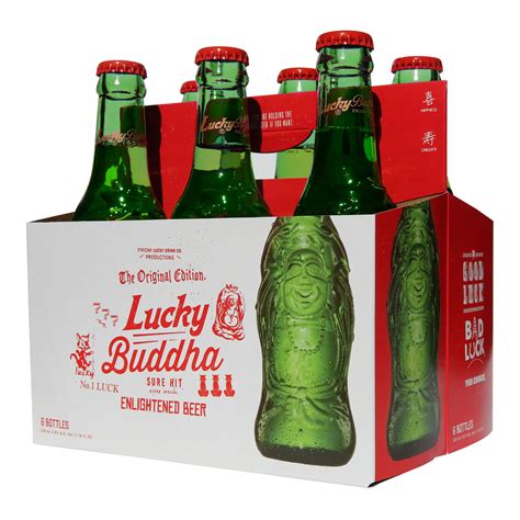 Lucky Buddha Beer 6 Pack - World Market