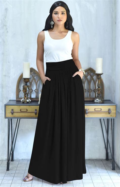 Black Maxi Skirt Outfits: A Fashion Trend In 2023