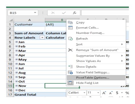 Image result for Changing Data Columns in PivotTable