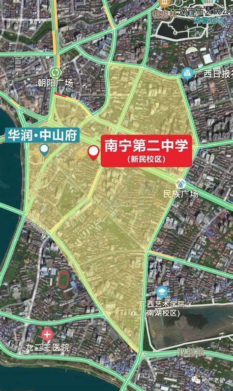 来了！2021年南宁六城区初中学区划分！最新最全_路口