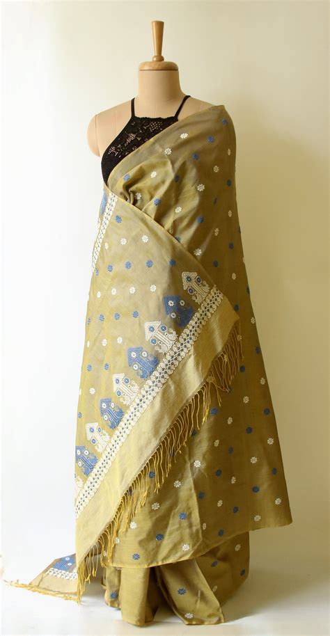 Handloom Modal by Silk Saree from Assam – korobidesign